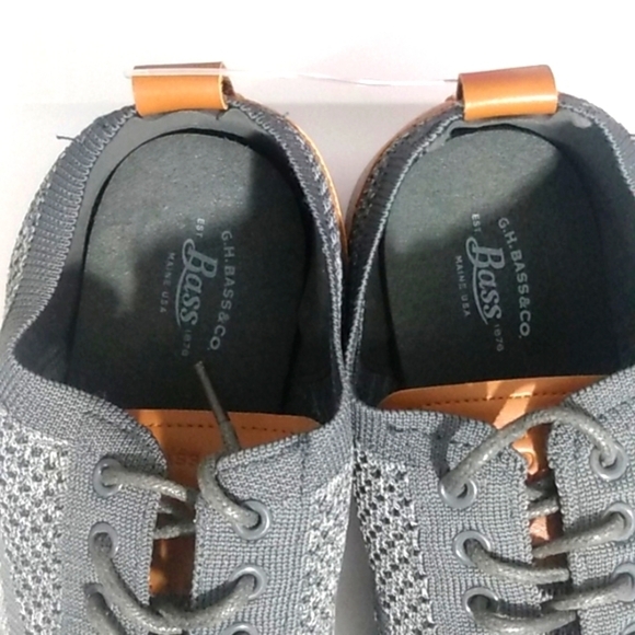 G.H. BASS CONNER KT GRAY COMFORT STRETCH OXFORD SHOES SIZE 10 NWT - Picture 6 of 10